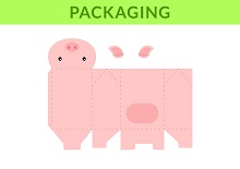 çocuklar için hazır hayvan model maketi şablonu, paper craft model animals
